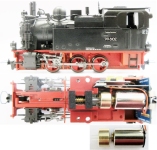 sb modellbau 11574 - H0m - Motorisierungssatz für BR 99